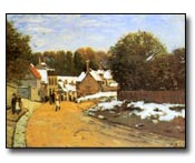 Prmières Neiges à Louvecienne